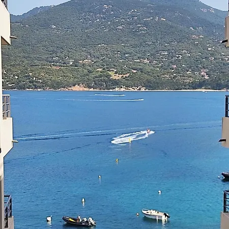 T3 Propriano Pieds Dans L'eau Wifi Climatise דירה